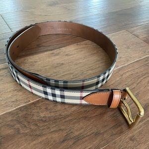 Burberry Men’s Belt Vintage Check 36” $250